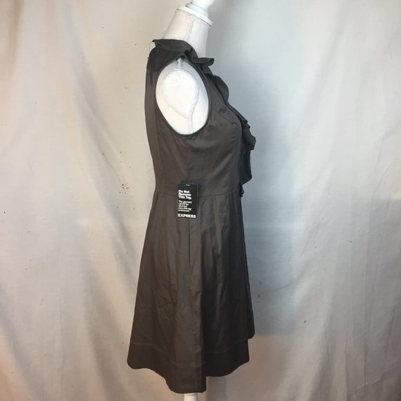 NWT Express Ruffle Dress - Picture 3 of 7